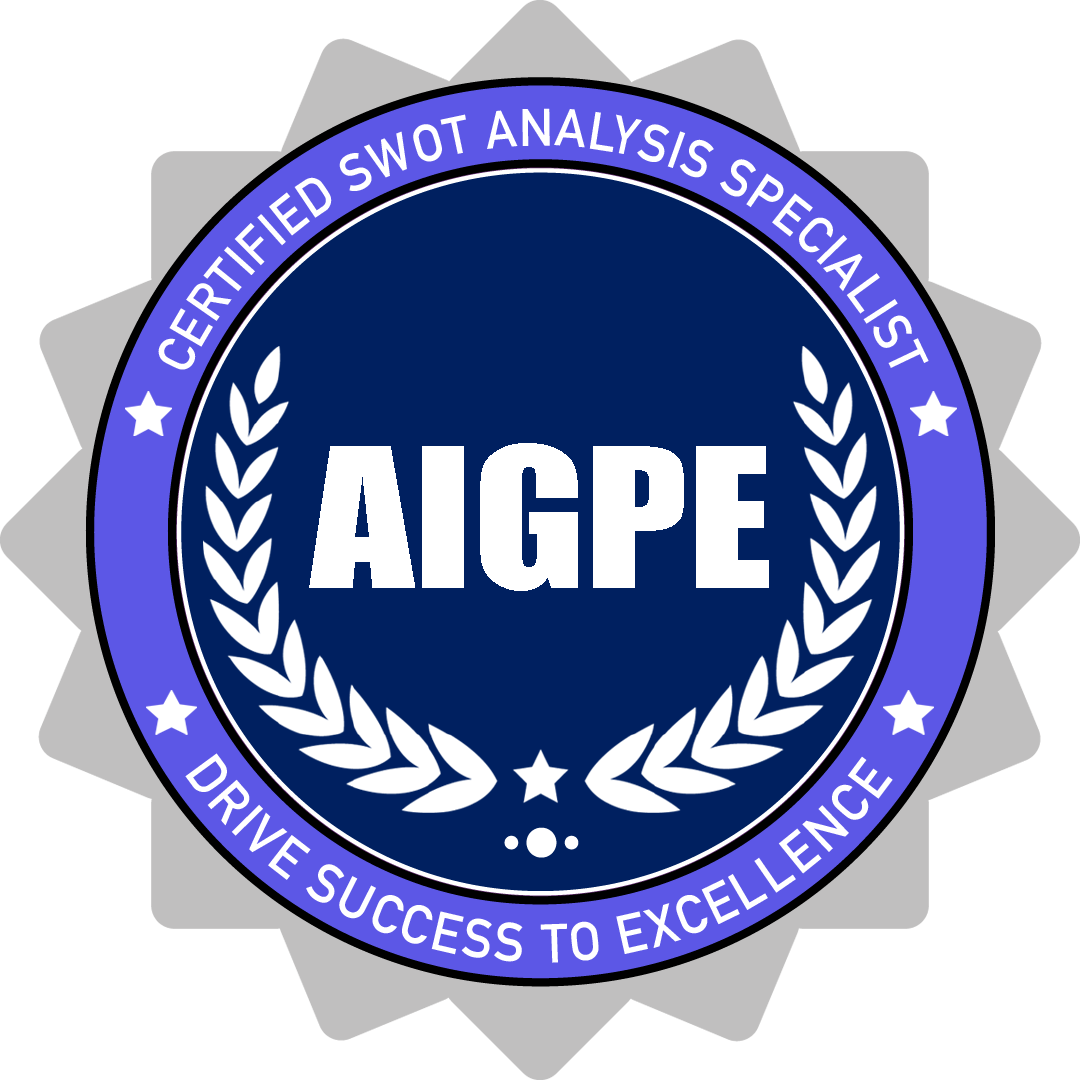 AIGPE™ SWOT Analysis Specialist Badge