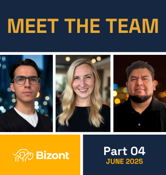 Bizont | Blog Thumbnail - Meet the Team Part 04